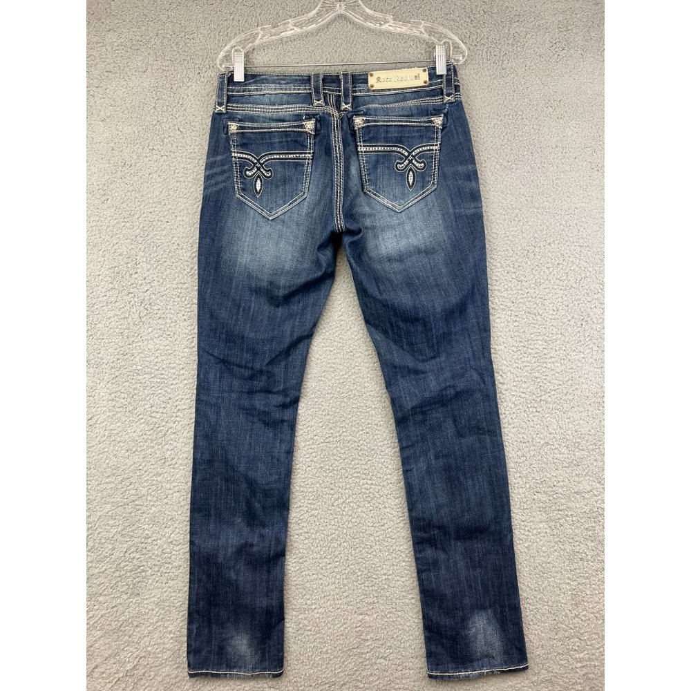 Rock Revival Cameron Easy Straight Stretch Blue Jeans size 29